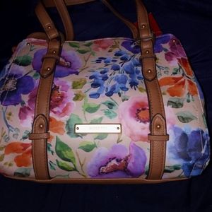 NEW!! Beautiful Rosetti Kira Floral Bag